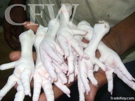 processed chicken feet
