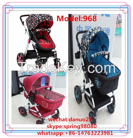 popular new-style baby stroller/baby buggy with EN1888 test china fact