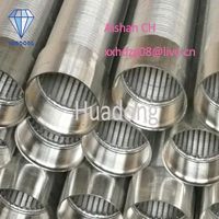 Stainless steel 316 wedge wire screens used in water well