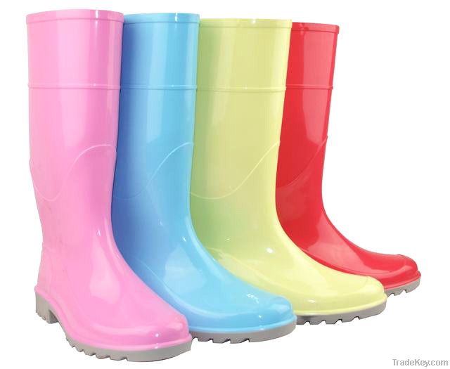 Stylish Ladies' PVC Rain Boots