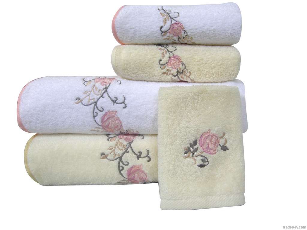 Rose towel