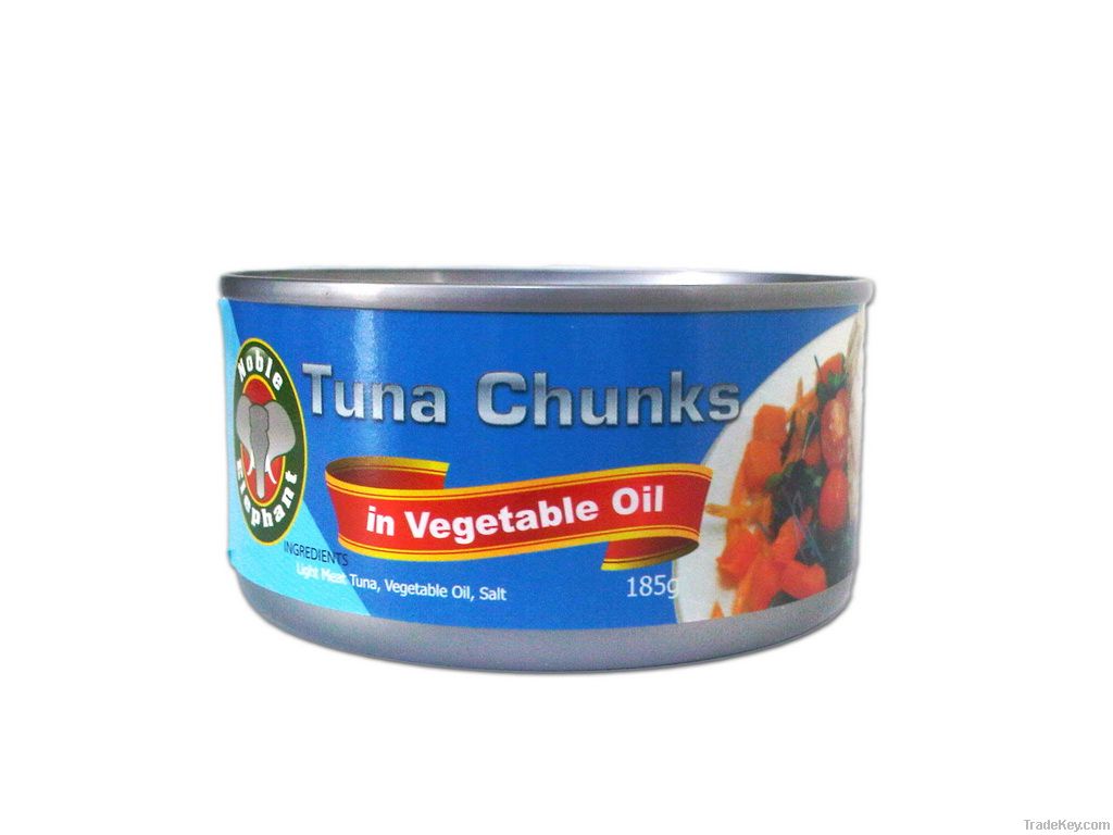 Tuna Chunks in Vegetable Oil