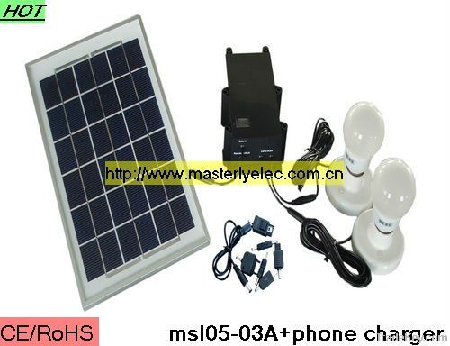 2011 hot! home solar lighting kits