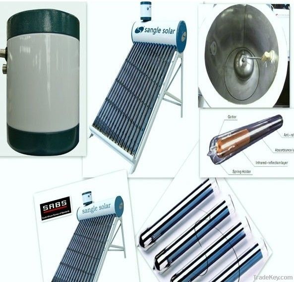 SABS solar water heater