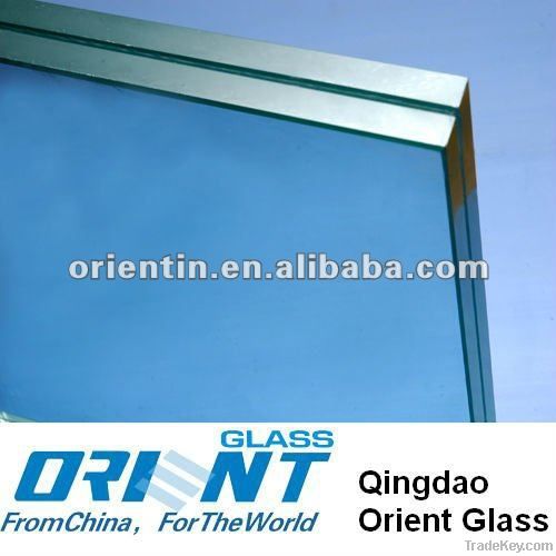 Clear Laminated Glass with PVB Film