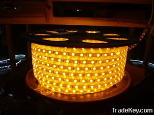LED flexible strip light 5050 yellow color