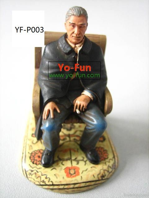 Metal/plastic Person series toy â€“ Leader