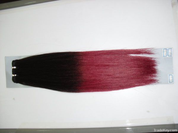 Two-tone Color Silky Straight Wave