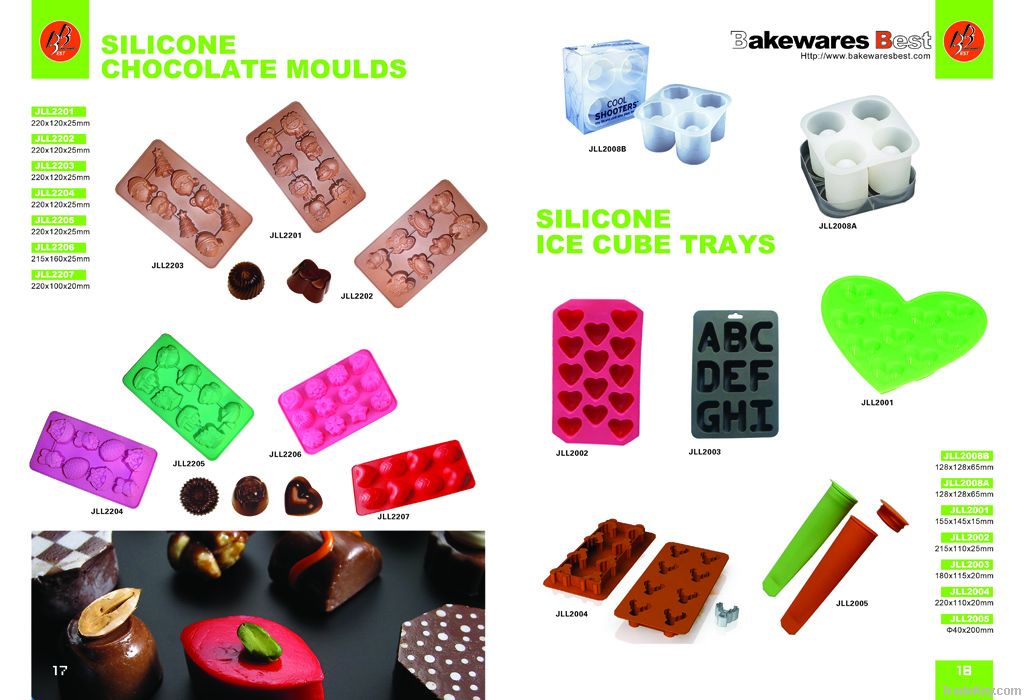 silicone chocolate moulds