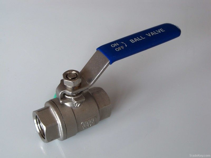 2pc stainless steel ball valve