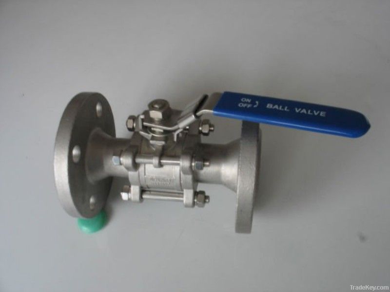 3pc stainless steel ball valve