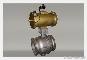 V.Port Ball Valve (2-Way Flange)