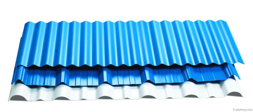 PVC Corrugated Roofing Sheet