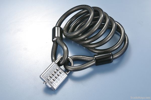 DIGITAL PAD LOCK WITH LOOP CABLE