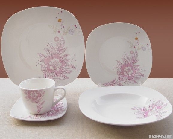 20pc porcelain dinnerware