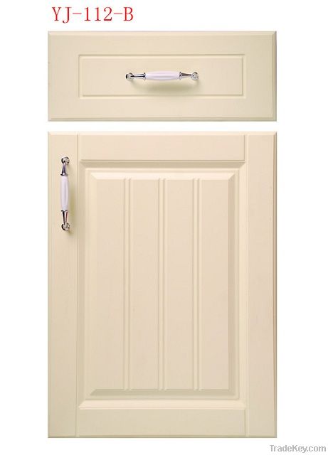 PVC faced kitchen cabinet door