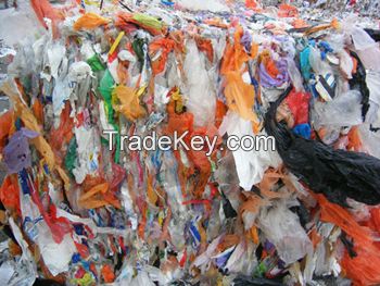 Mix LDPE bags supermarket bags	