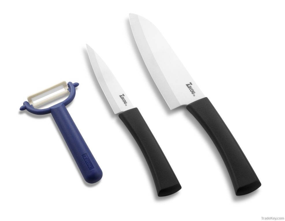 Zekou ceramic knives set