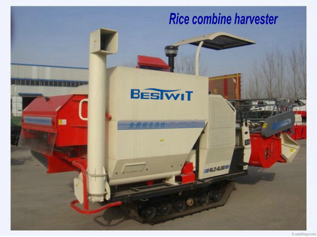 4LZ-2.0 Rice Combine Harvester, Wheat/Rice Combined Harvester