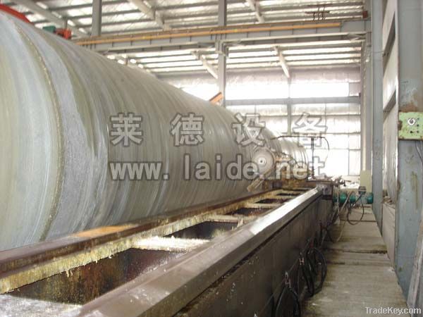 FRP pipe production line