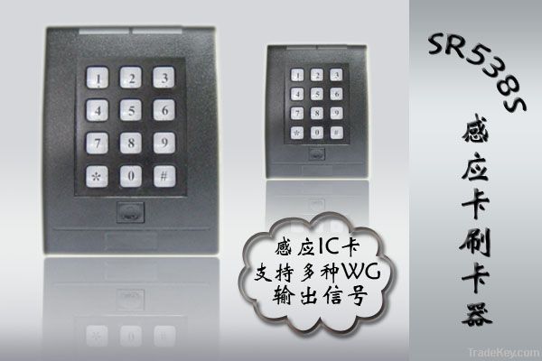 contactless card reader with keypad