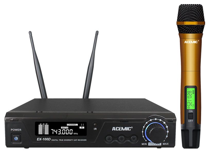 ACEMIC Digital 24bit Wireless Microphone EX-100D