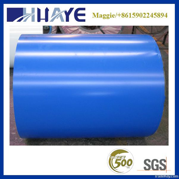 PPGI/RAL 9002 White Blue Color G90 Prepainted Galvanized Steel Coil