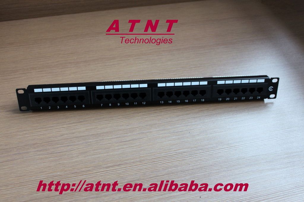 UTP Cat.5E 24 ports patch panel