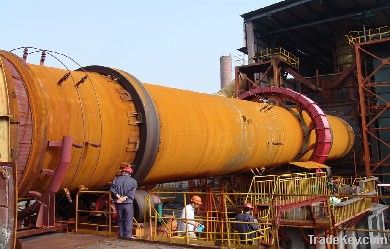 Rotary kiln for metallurgy