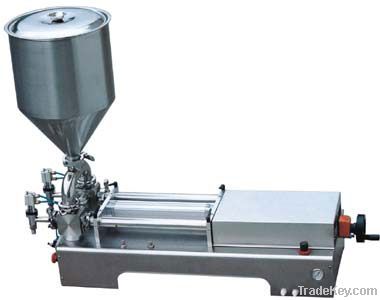 Semi-automatic Double Nozzle Paste Filling Machine