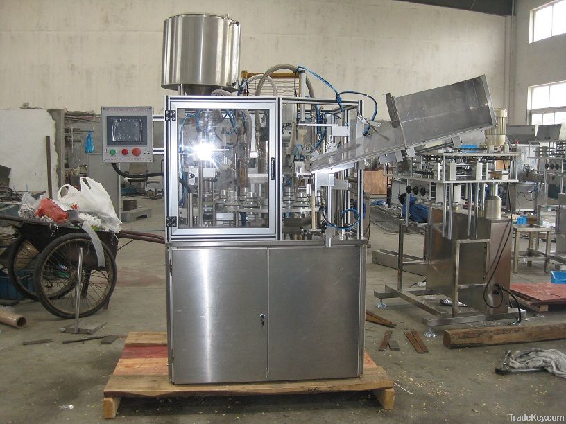 Automatic soft Tube filling and sealing machine