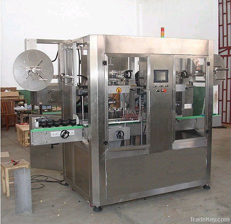 PM-300D Double Head Sleeve Labeling Machine