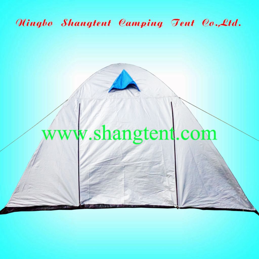 4-6 Man double camping family tent with cabins made from Chinese tent manufacturer