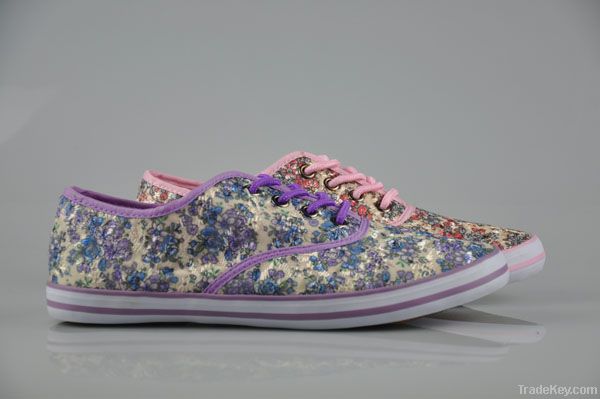 canvas shoes cvo flower cloth