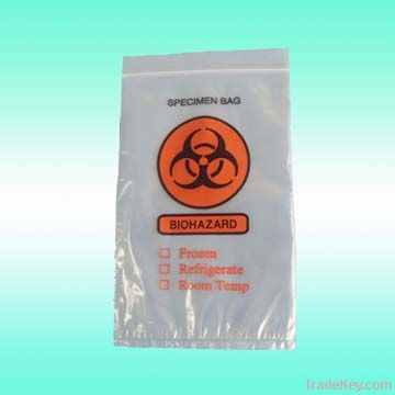 plastic specimen medical bag