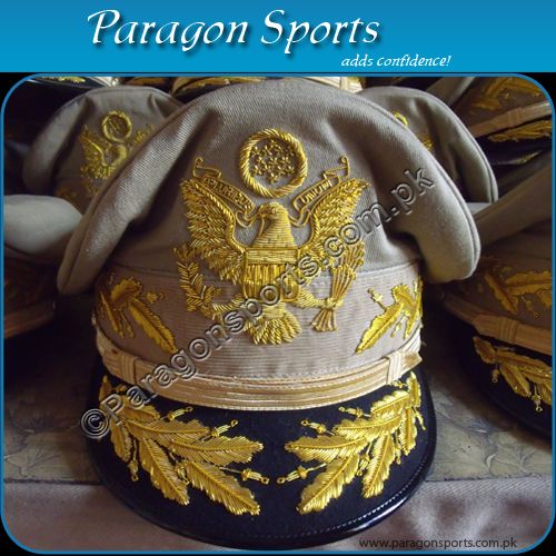 US General MacArthur Khaki Peaked Cap