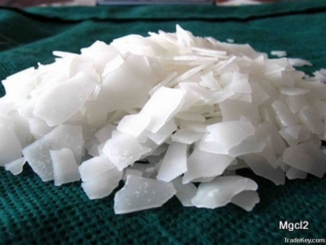 46% magnesium chloride white flakes