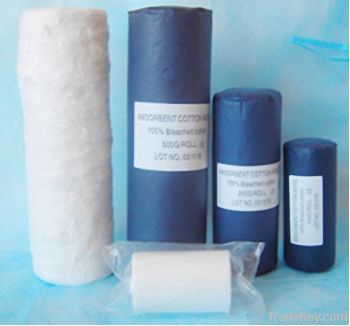 absorbent cotton roll