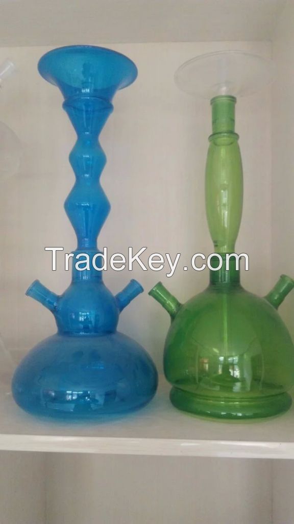 New design glass hookah on sale wholsale glass led hookah