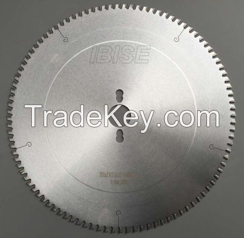 Dry cut saw blades for metal