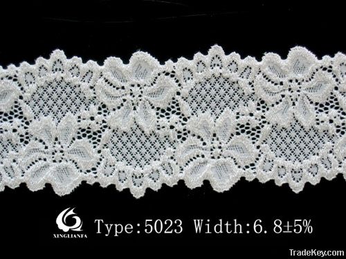 Narrow elastic lace