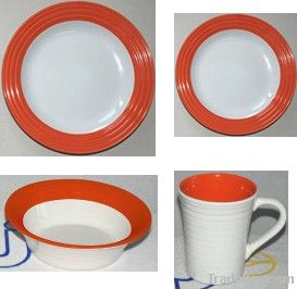 stoneware  dinnerware  round 16pcs