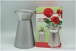 LED Plastic Pencil Flower Vase
