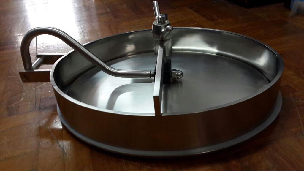  Stainless steel  Elliptic type manhole cover 