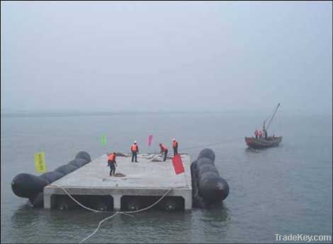 inflatable rubber airbag for salvage use