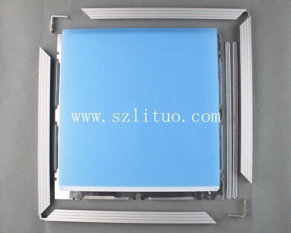 LED panel light fitting