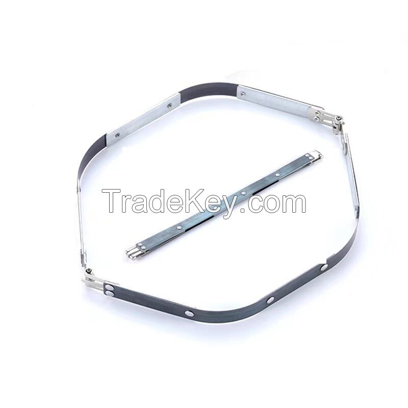 Metal Internal Purse Frame Accessories Bag Flex Spring Clasp