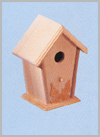 Wooden Bird House