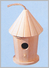 Wooden Bird House