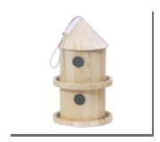 Wooden Bird House